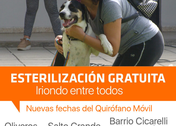 Quirófano Móvil de Iriondo: Fechas en Oliveros, Salto Grande y Colonia Medici
