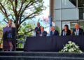 Clerici participó de la inauguración del edificio de los nuevos tribunales de la ciudad