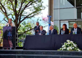 Clerici participó de la inauguración del edificio de los nuevos tribunales de la ciudad
