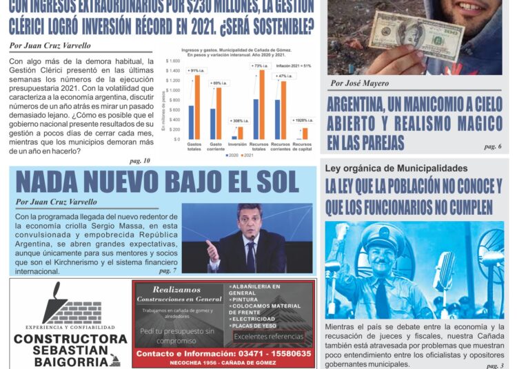 Ya está en la calle la edición impresa de septiembre 2022 de La Imprenta