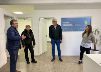 Clerici recibió a autoridades del ministerio de seguridad de la provincia