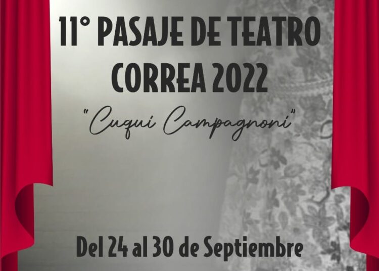 Semana a puro teatro en Correa
