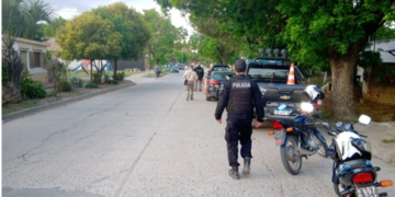 Se realizaron controles vehiculares y de personas en la ciudad