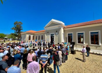 El municipio  de Cañada de Gómez inauguró 3 obras históricas para conmemorar los 100 años de ciudad