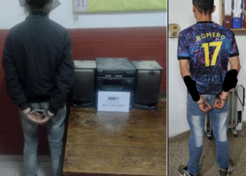 Una pareja fue detenida por hechos de robo