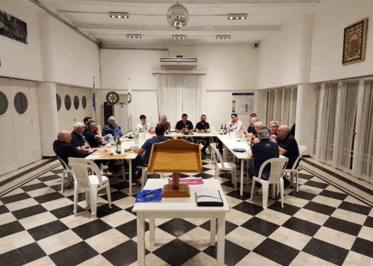 Rotary Club de Cañada de Gómez anunció el ingreso de un nuevo rotario