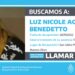 Se busca paradero de una joven de 17 años de San Isidro (Buenos Aires)