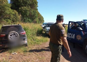 Los pumas hallaron una camioneta que podría estar relacionada a una balacera sucedida en la noche de ayer en Rafaela