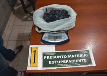 Menor de edad transitaba por Lomas de Zamora con estupefacientes y la réplica de un arma