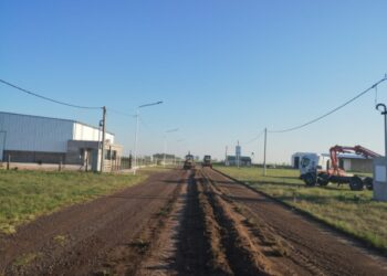 La Municipalidad de Cañada de Gómez trabaja en las obras del Parque Industrial II