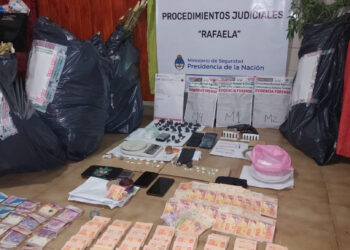 Rafaela: Incautan estupefacientes y detienen a un ciudadano tras seis allanamientos