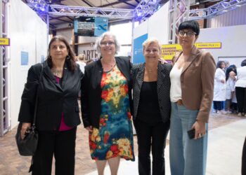 Clerici recibió a autoridades del Conicet en el acto de apertura de «Cañada Tecnociencia»