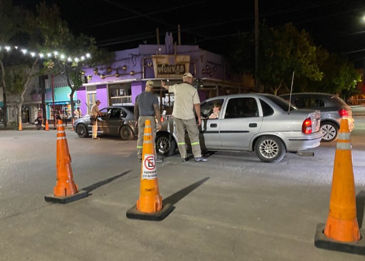 Retuvieron 5 vehículos en los controles de alcoholemia en la semana
