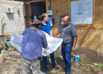 Avanza la nueva escuela secundaria de Pueblo Andino