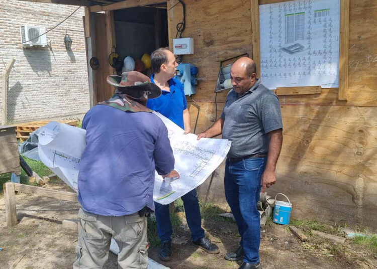 Avanza la nueva escuela secundaria de Pueblo Andino