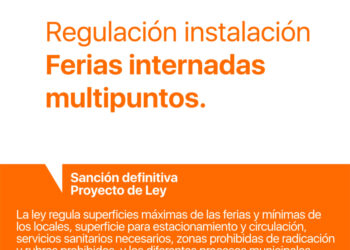 Impulsada por Rasetto: Es ley la regulación de las ferias informales “saladitas” a cielo abierto