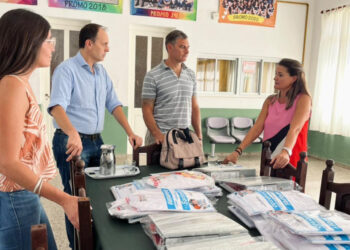 Rasetto y Tartaglini recorrieron obras e instituciones en Villa Eloísa