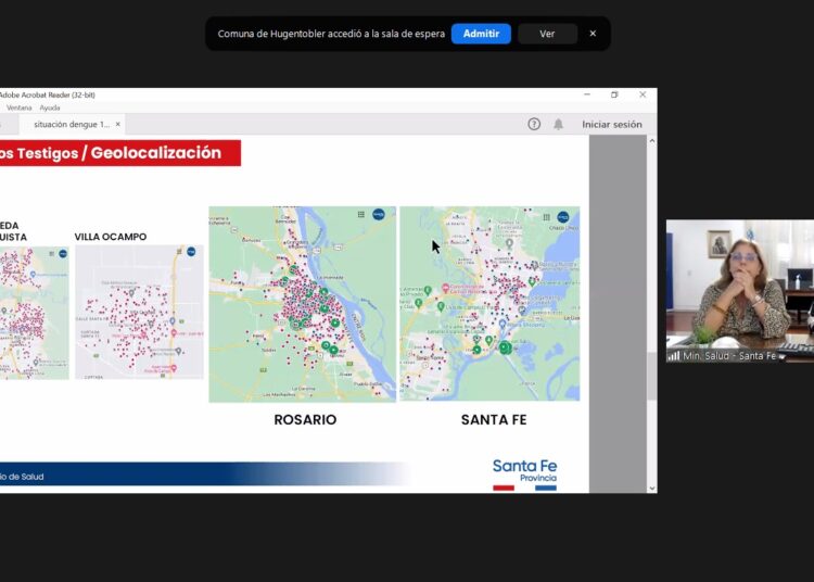 Dengue: La provincia mantuvo una nueva reunión con municipios y comunas para abordar la situación epidemiológica