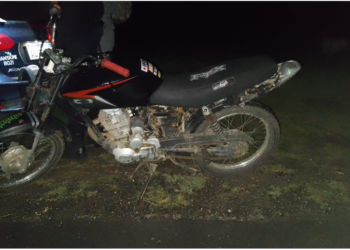 Correa: Se desplazaba a bordo una motocicleta sin documentación