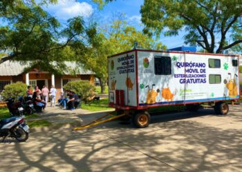 El Quirófano Móvil Municipal comenzó abril en barrio «Jardín: La Fraternidad»