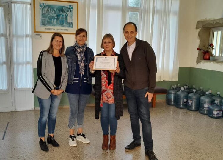 Rasetto visitó instituciones en Villa Eloísa