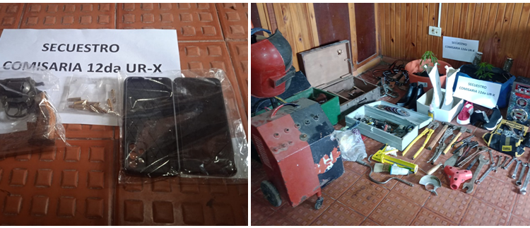 Allanamiento en Oliveros por una denuncia radicada en sede policial