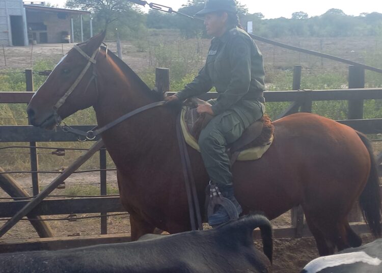 Una mujer de la Localidad de Tostado quedará en la historia en la Guardia Rural “Los Pumas”