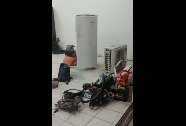 Cañada de Gómez: Encuentran en la zona rural varios objetos que habrían sido robados