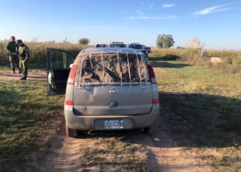 Los Pumas de Chavas realizaron el hallazgo de un automóvil con pedido de secuestro por Robo y Privación de Libertad