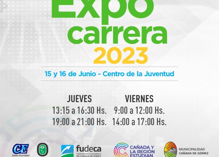 Cañada de Gómez: Mañana comienza una nueva edición de la Expo Carrera