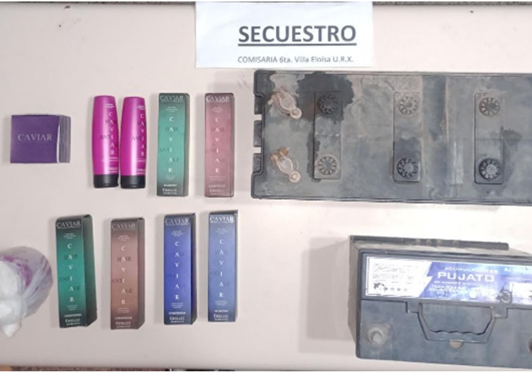 Un hombre fue aprehendido por robo en Villa Eloísa