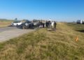 Falleció una mujer en accidente vial en el km 364 de la autopista mano a Rosario