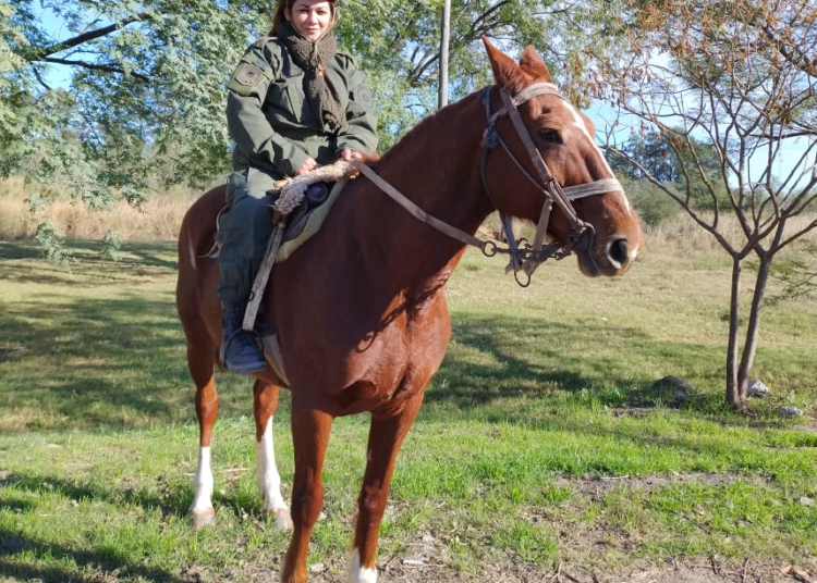 Nuevamente una mujer al frente de una sección en la Dirección General de Seguridad Rural “Los Pumas”