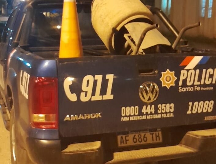 Robaron una hormigonera desde una vivienda en construcción