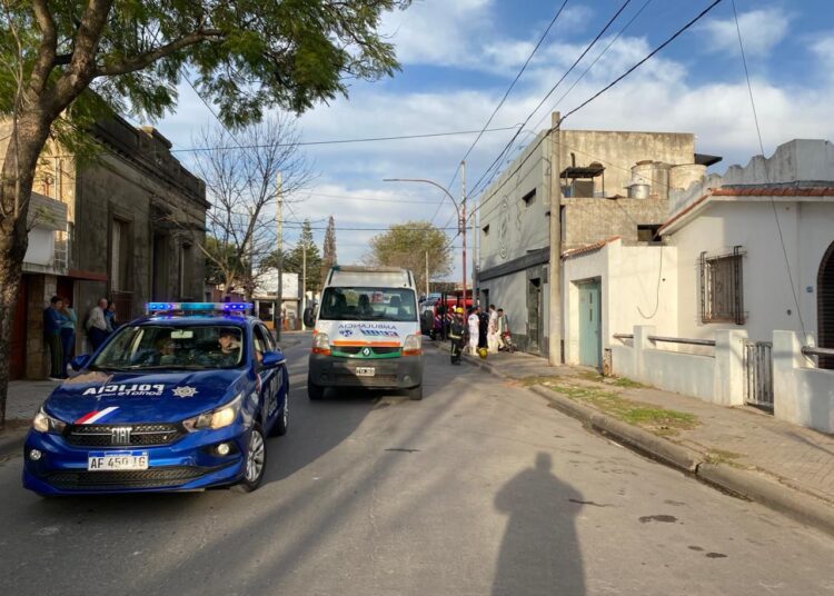 Cañada de Gómez: Socorrieron a un empleado de comercio que se le quedó atrapado su brazo en una máquina