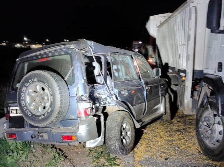 Cañada de Gómez: Derrame de cereal y choque en cruce de ruta 9 y 91