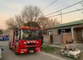 Se incendió el dormitorio de una vivienda en Cañada de Gómez