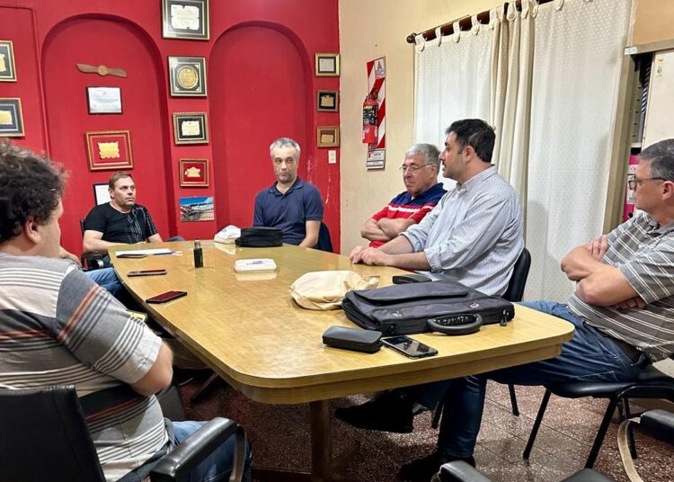 Matías Chale y Luciano Travaglino mantuvieron reuniones con diferentes instituciones