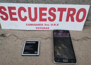 Totoras: Tras allanamiento por hurto se aprehendió a un hombre de 21 años