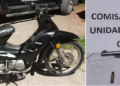 Correa: un menor circulaba en una moto robaba y llevaba un revólver en la mochila