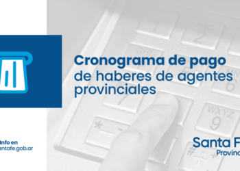 El gobierno santafesino dio a conocer el cronograma de pago de haberes correspondiente a septiembre