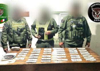 “Los Pumas” de la División Investigaciones secuestraron Pesos Moneda Nacional quinientos mil ($500.000,00), y Dólares Estadounidenses treinta y ocho mil (USD 38.000)