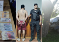 Oliveros: Robó en un comercio, huyó en la camioneta del propietario y chocó contra un árbol