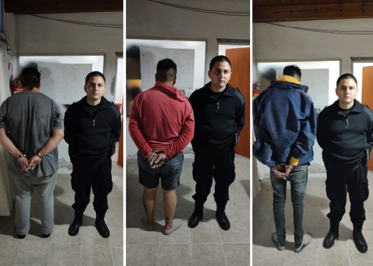 Tentativa de robo en Cañada de Gómez con tres rosarinos aprehendidos