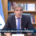 (VIDEO COMPLETO) El ministro Luis Caputo anunció las nuevas medidas económicas
