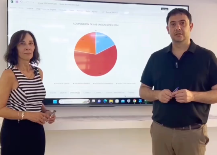 El Intendente de Cañada de Gómez presentó el Presupuesto 2024