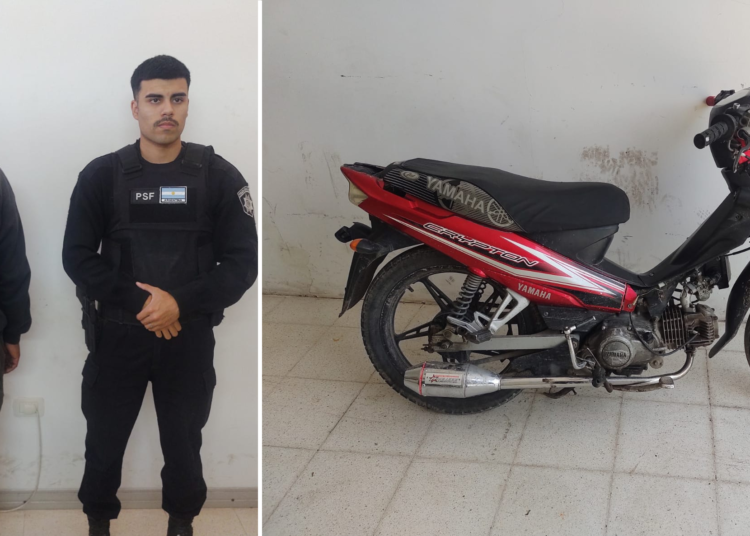 Cañada de Gómez: Les labraron causa por presunto encubrimiento por circular con una moto sin justificar su propiedad