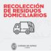 El municipio cañadense comunica que la recolección de residuos del lunes 1° de enero se realizará el martes 2