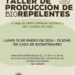El municipio de Cañada de Gómez abrió la inscripción para el taller de producción de bio repelentes