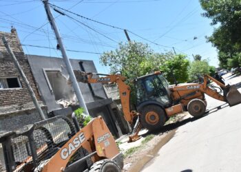 Rosario: Provincia derribó otros tres puestos de venta de drogas por la Ley de Microtráfico